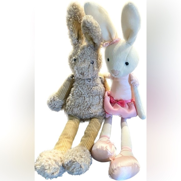 Other - Jellycat Bitsy Ballerina & Jellycat Pitter Patter Bunny Rabbit Plush
